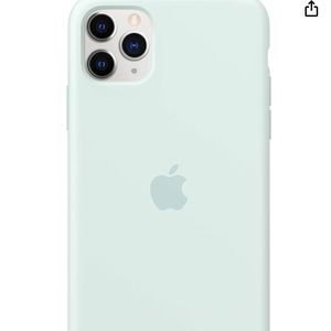 Apple iPhone 11 Pro Max Silicone Seafoam Case